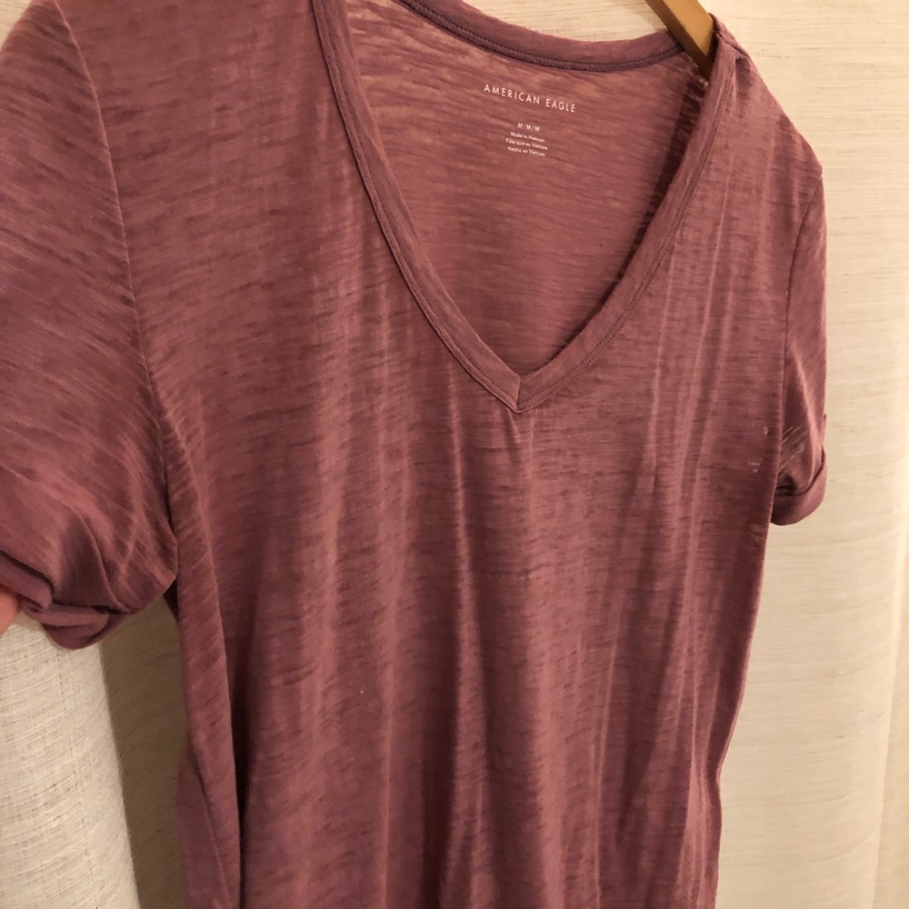 Purple tee